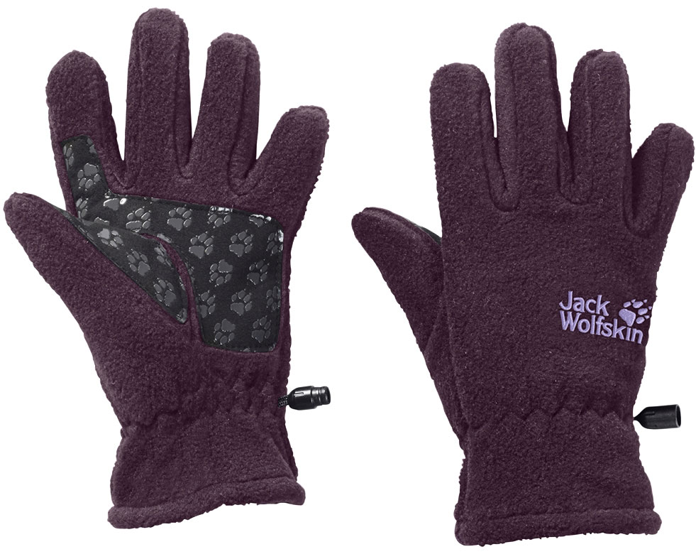 

Перчатки Jack Wolfskin Fleece Glove Kids 1901861-1600 128 Фиолетовые