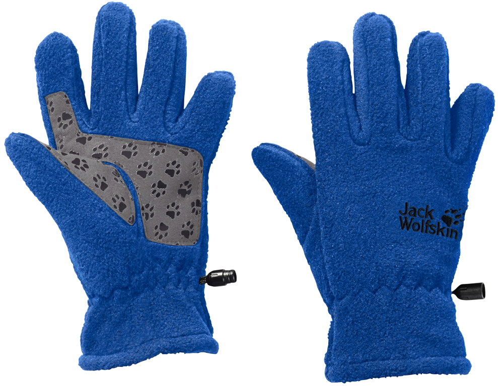 

Перчатки Jack Wolfskin Fleece Glove Kids 1901861-1201 128 Синие