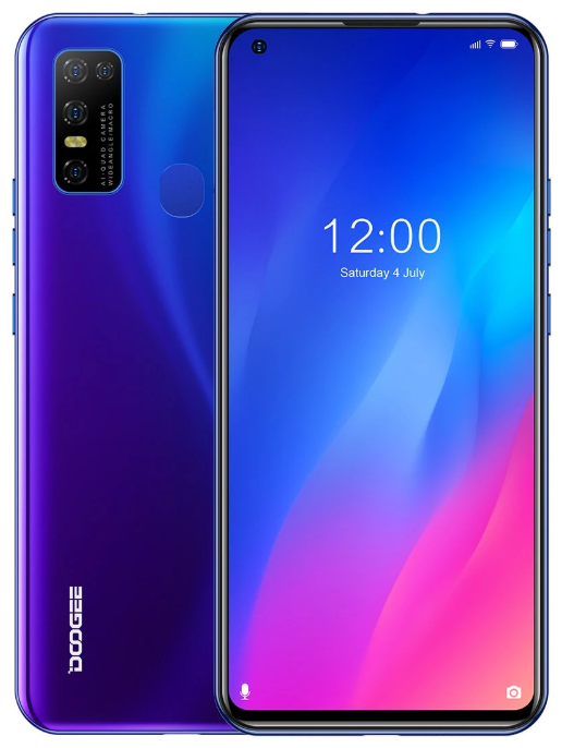 

Doogee N30 4/128 Gb blue, 6.55" Helio A25, 3G, 4G