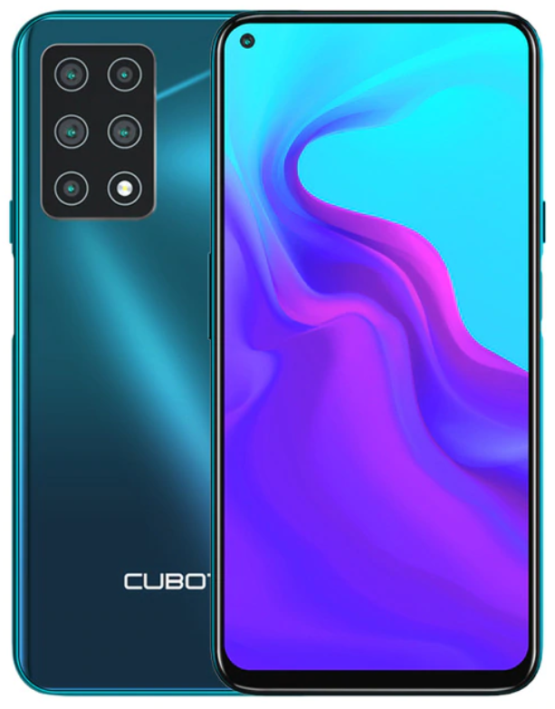 

Cubot X30 8/256 Gb gradient green, 6.4", Helio P60, 3G, 4G, NFC