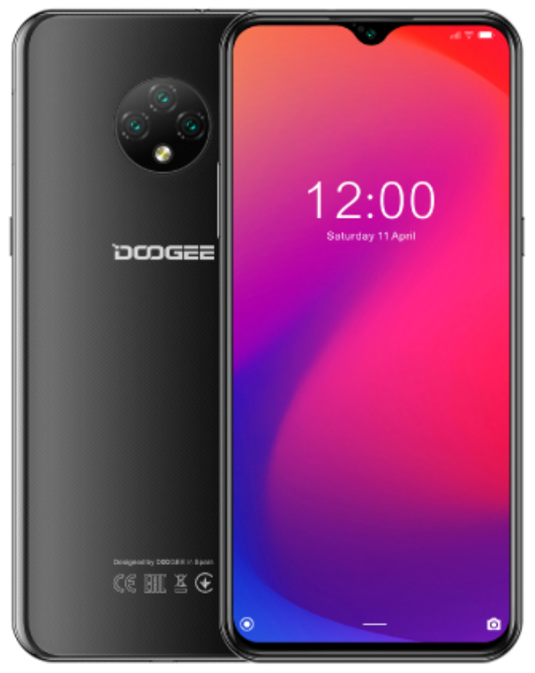 

Doogee X95 2/16 Gb black, 6.52", MT6737, 4G
