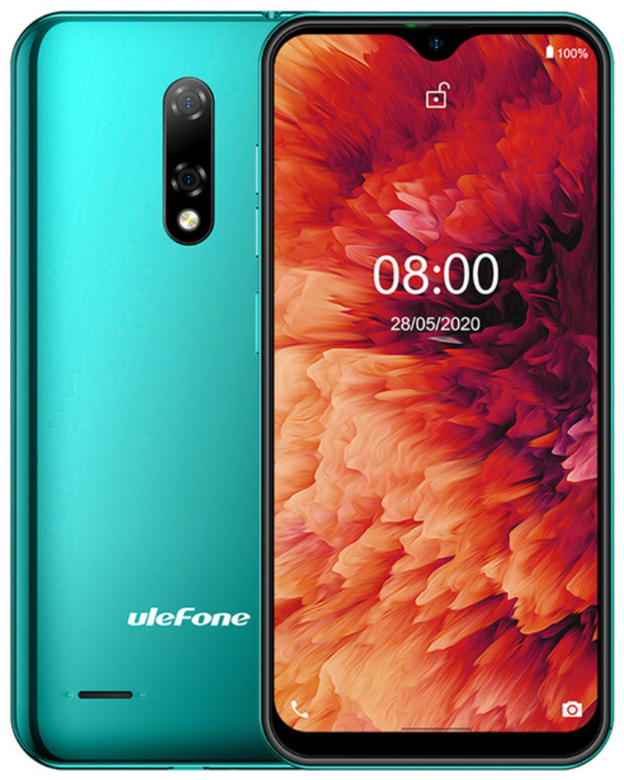 

Ulefone Note 8P 2/16 Gb green, 4G