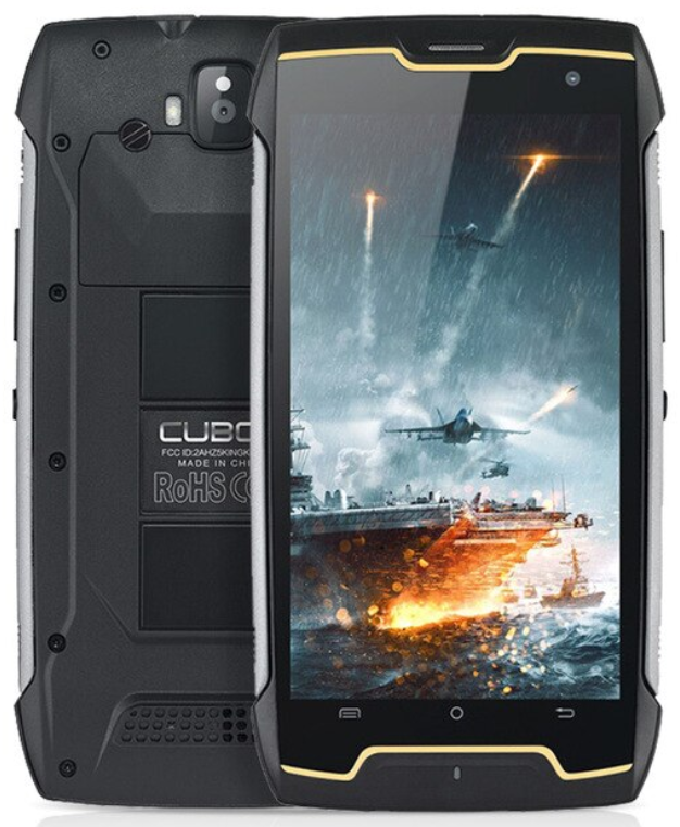 

Cubot KingKong CS 2/16 Gb black IP68, 5", MT6580, 3G