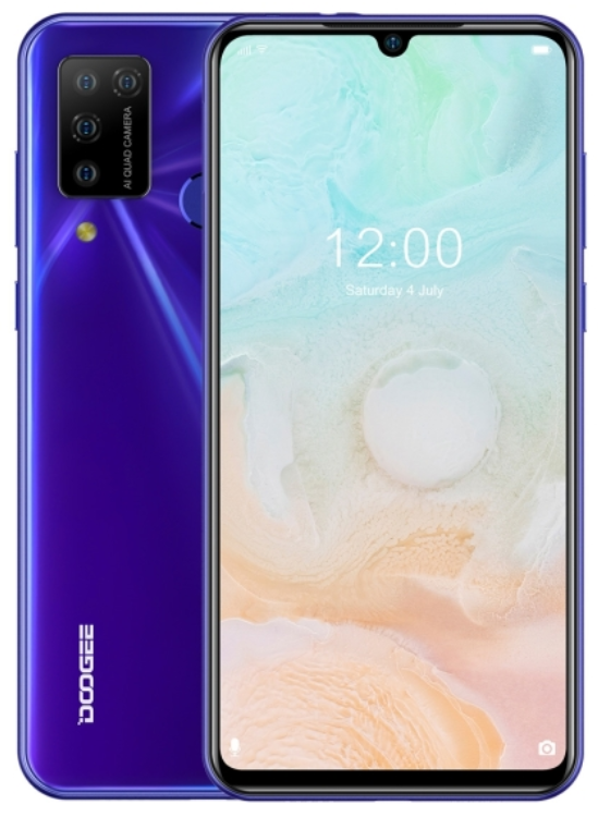 

Doogee N20 Pro 6/128 Gb blue, 6.3" Helio P60, 3G, 4G