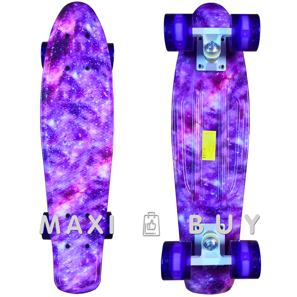 

Скейт пенни борд SkateX Penny Gamma Galactic 22"