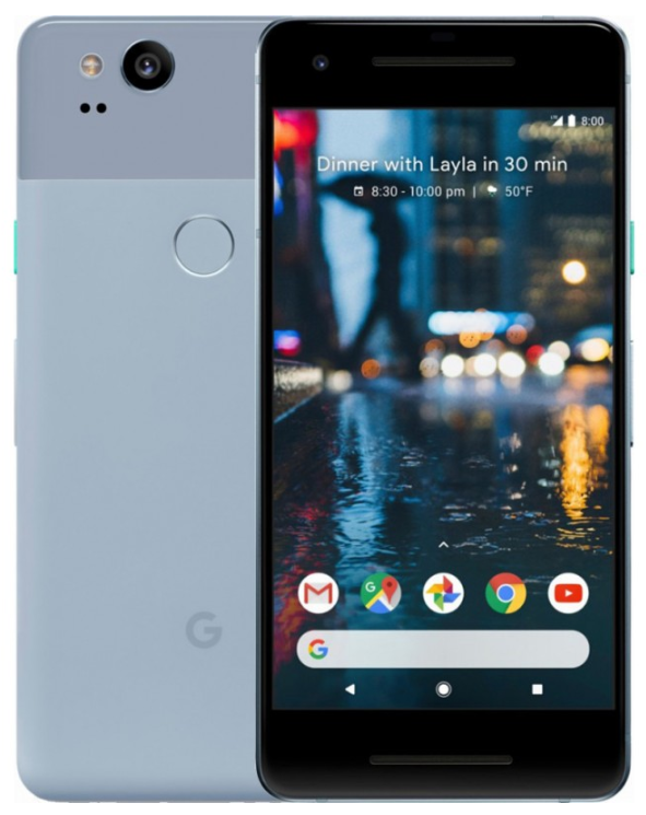 

Google Pixel 2 4/128 Gb blue, 5", Snapdragon 835, 3G, 4G, NFC