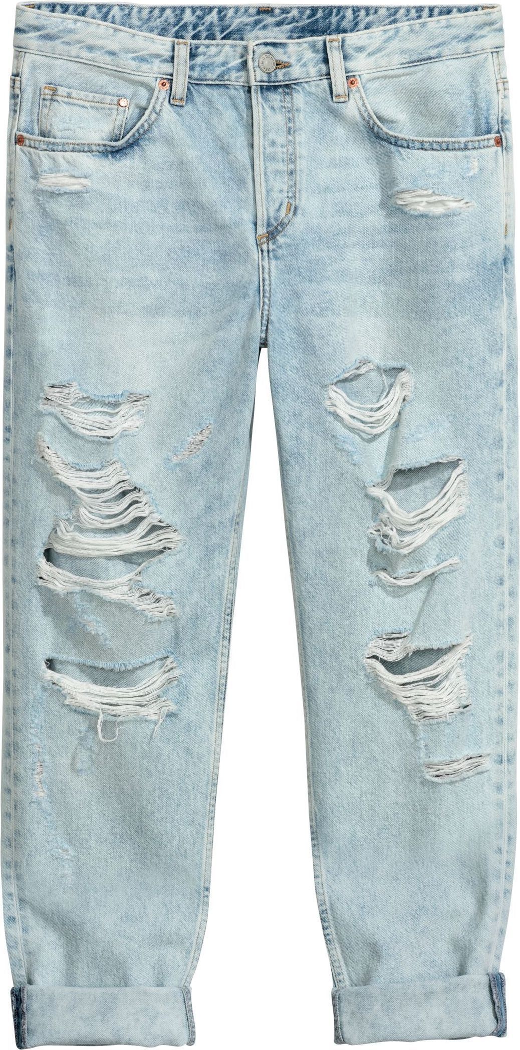 

Джинсы H&M 1112-4003195 26/32 Светло-голубые