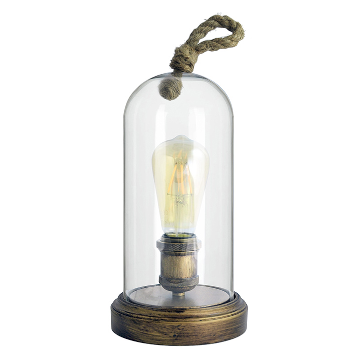 

Настольная лампа Polux 312396 Varde Rope