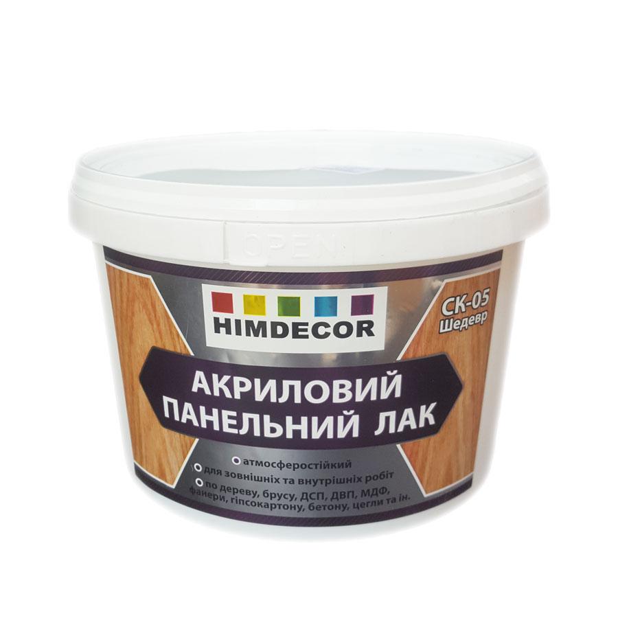 

Акриловий Панельний лак Himdecor Shedevr СК-05 напівматовий 2.2 кг
