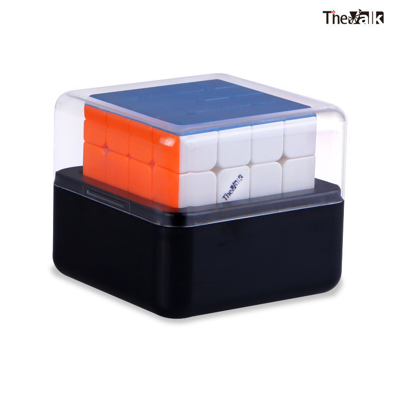 

Кубик Рубика 4х4 Qiyi Mofangge The Valk 4M Strong Magnets Edition Цветной пластик без наклеек