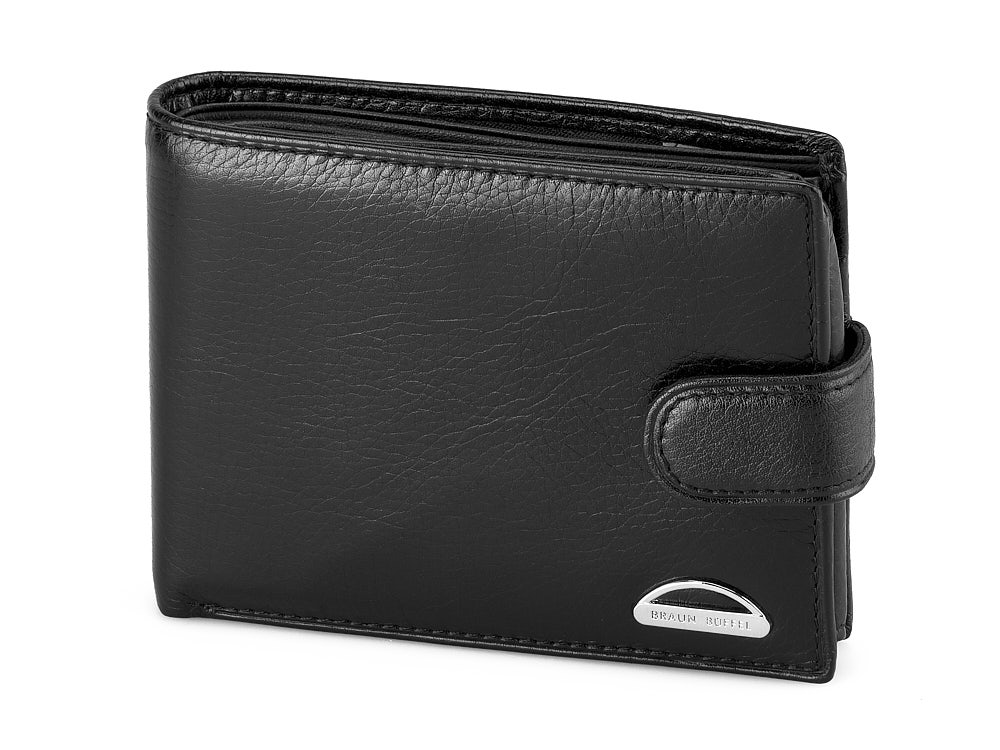 

Мужское портмоне из плотной кожи Braun Buffel 9924 чёрный