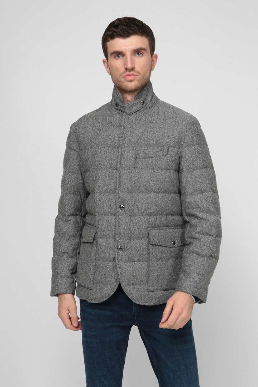 

Мужская серая куртка Tommy Hilfiger 50 TT0TT08572