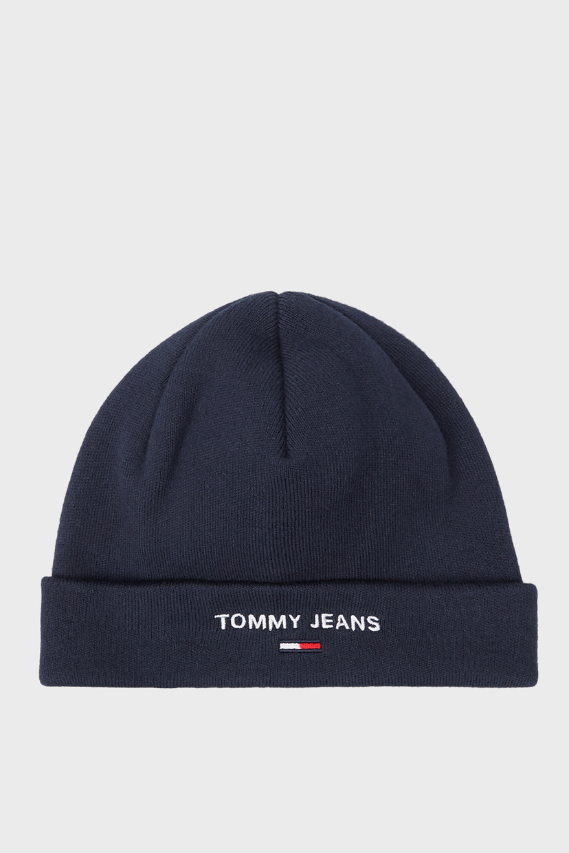 

Женская темно-синяя шапка SPORT BEANIE Tommy Hilfiger OS AW0AW08986