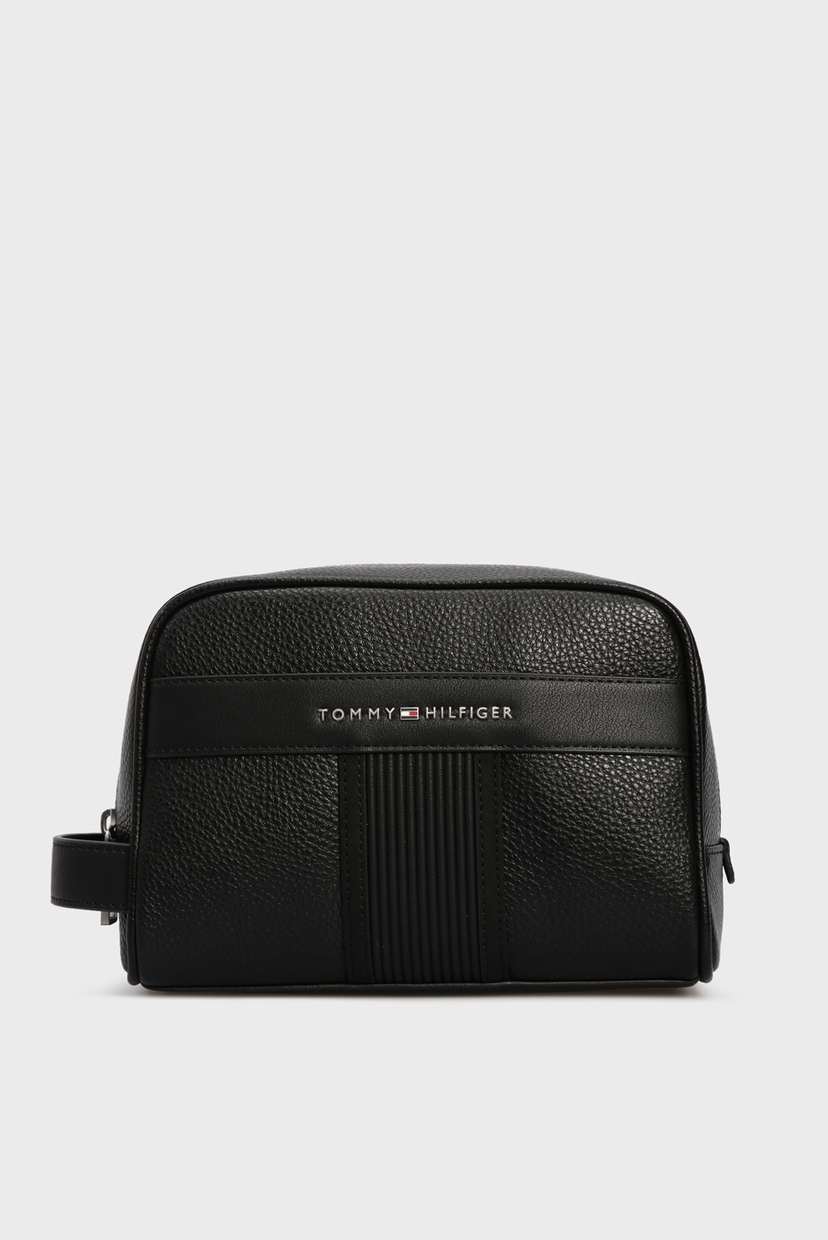 

Мужской черный несессер Tommy Hilfiger OS AM0AM06542