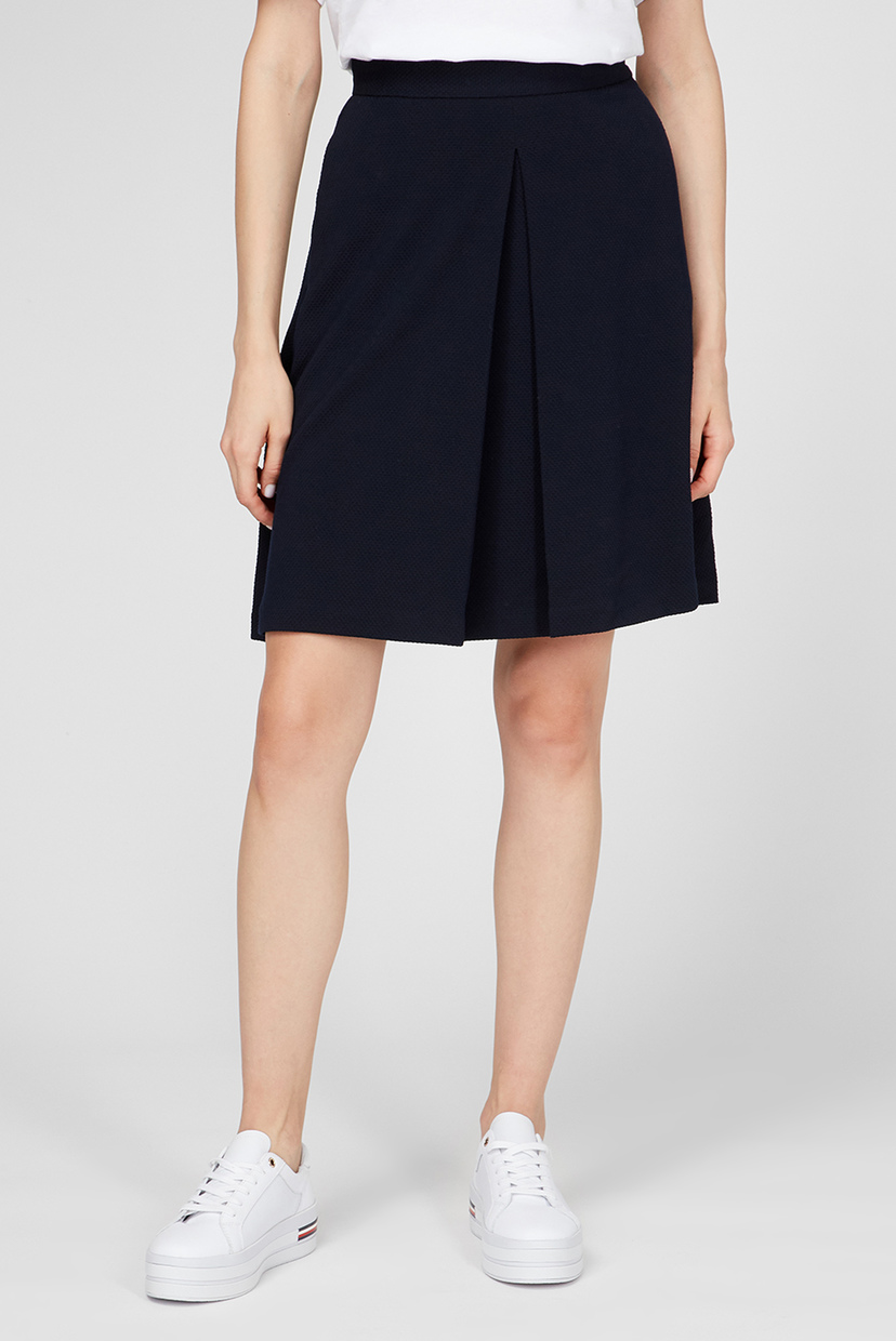 

Женская темно-синяя юбка TEXTURED KNEE LENGTH Tommy Hilfiger 32 WW0WW29217
