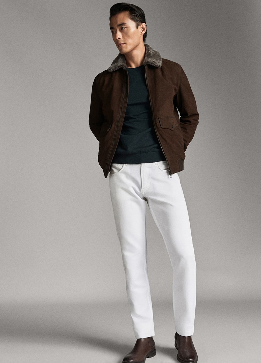 

Брюки Massimo Dutti 40 32 белый 07200040040250