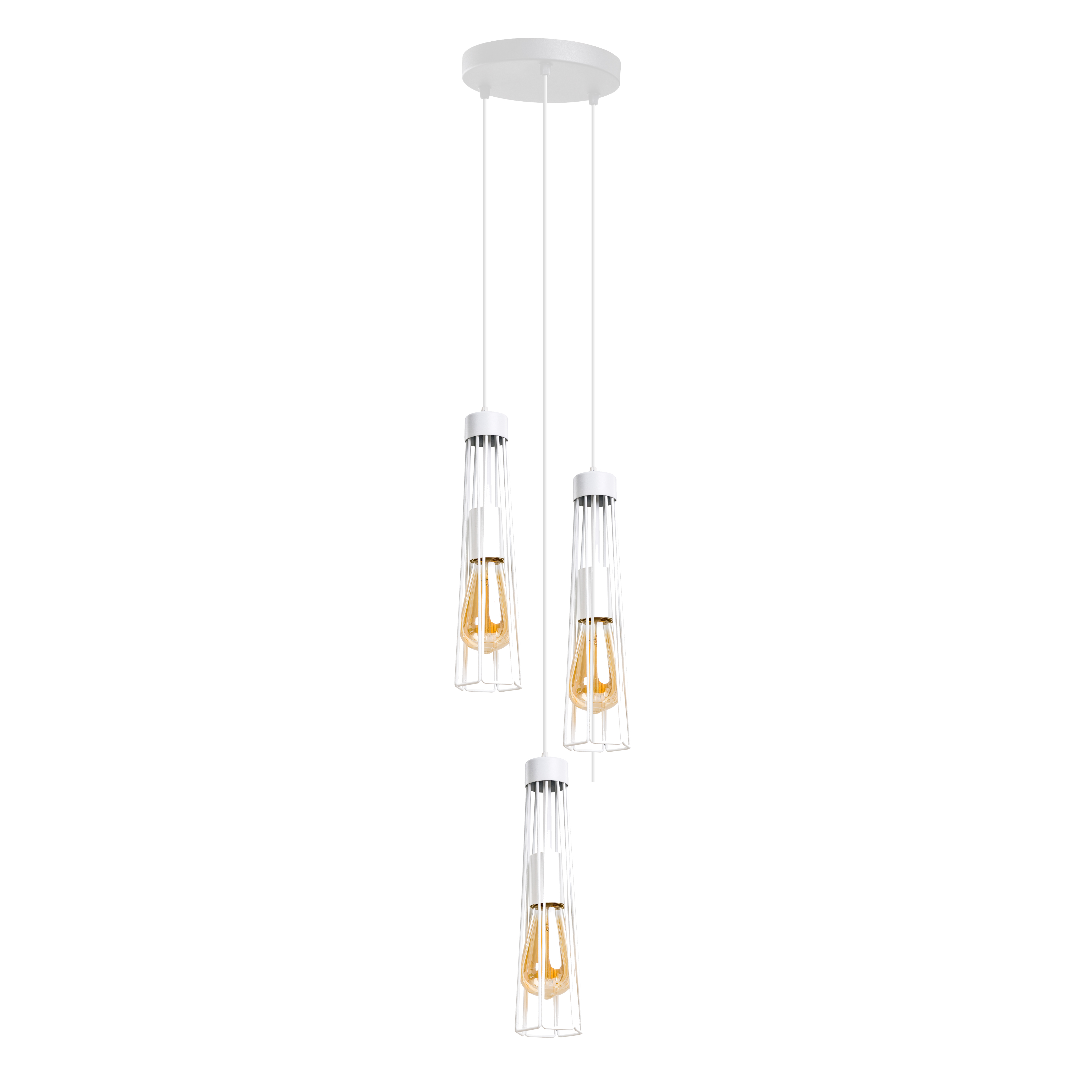 

Люстра подвесная Atma Light серии Halo СD85-3 White