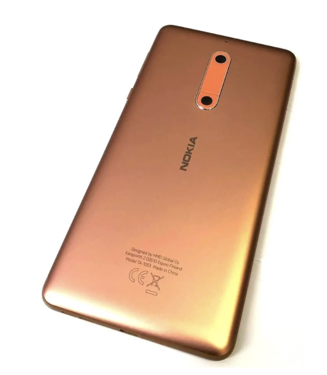 

Задняя крышка для Nokia 5 Dual Sim TA-1053, медная, Copper, High copy