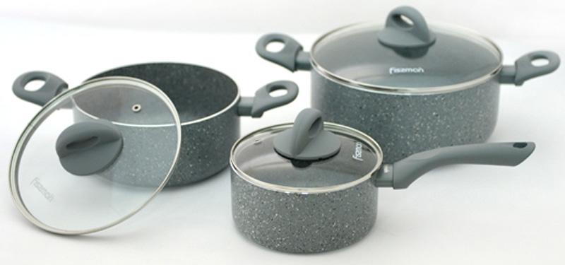 

Набор кухонной посуды Fissman VULCANO 6 предметов Fissman FN-AL-4862