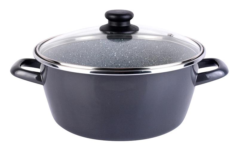 

Кастрюля эмалированная Vitrinor Dolomiti 2.5л с крышкой Vitrinor VI-1105731