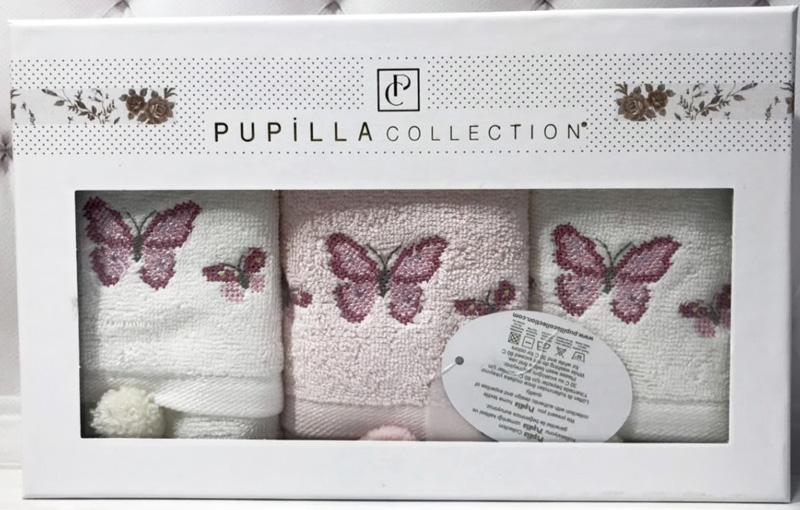 

Набор 3 кухонных полотенца Pupilla Bamboo «Butterfly» 30х50см Pupilla SA-5130