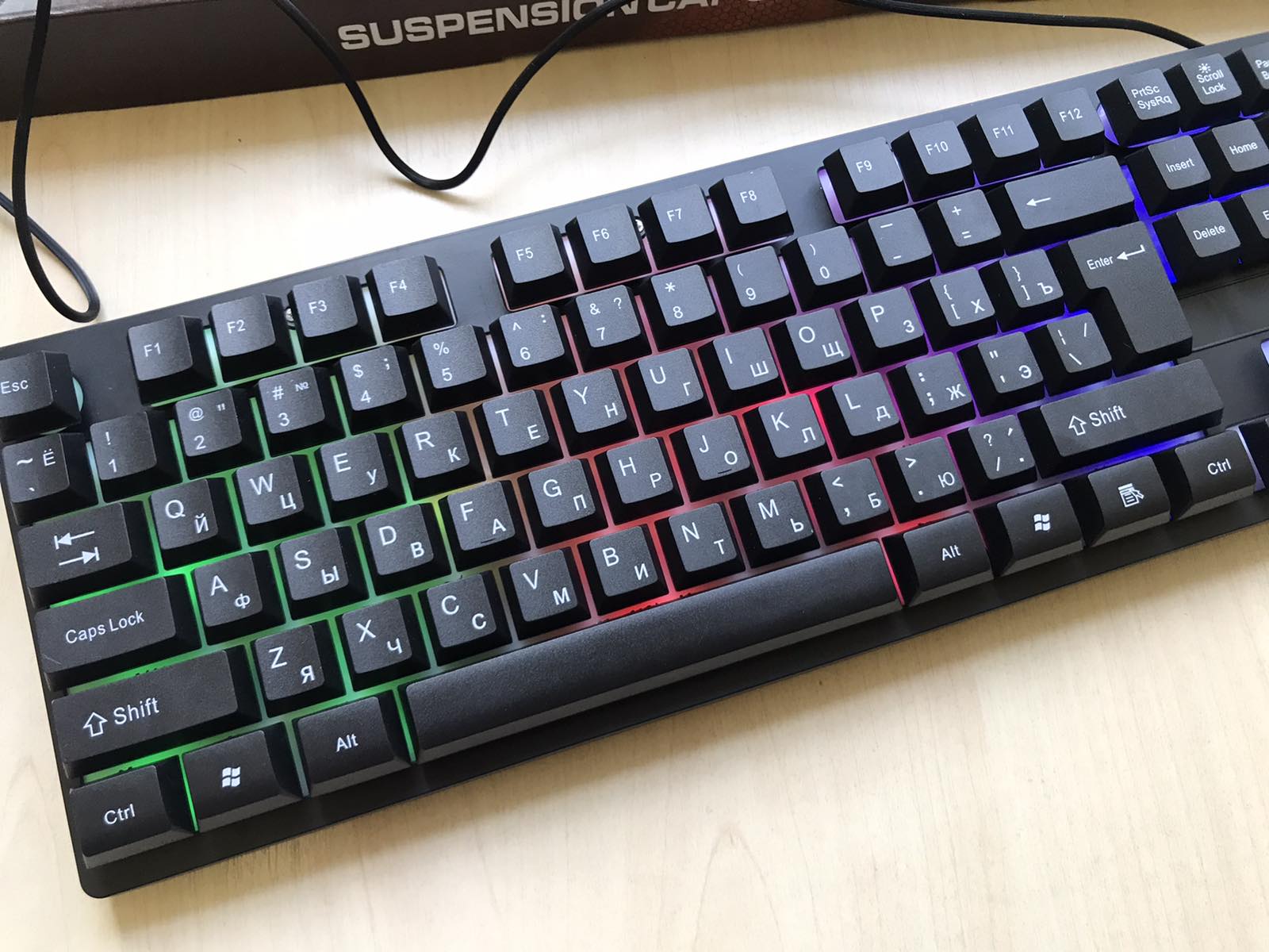

Профессиональная игровая клавиатура с подсветкой клавиш LANDSLIDES KR-6300 SA