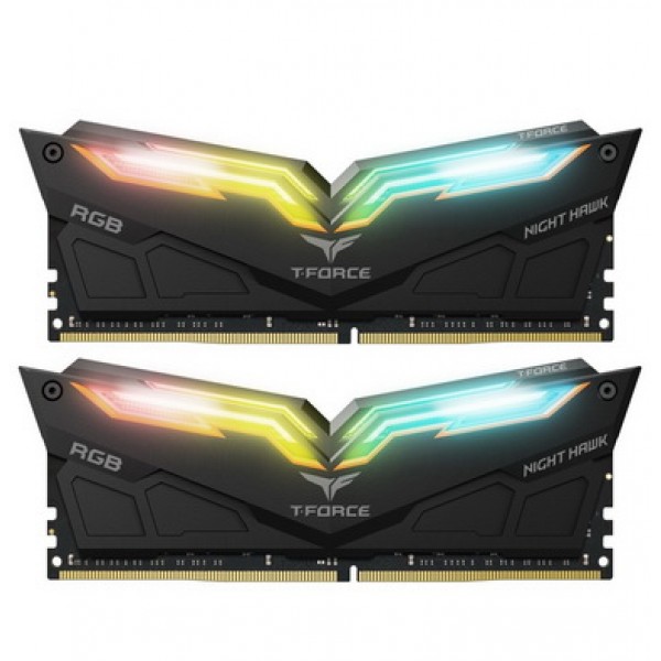 

DDR4 2x8GB/3200 Team T-Force Night Hawk RGB Black (TF1D416G3200HC16CDC01)