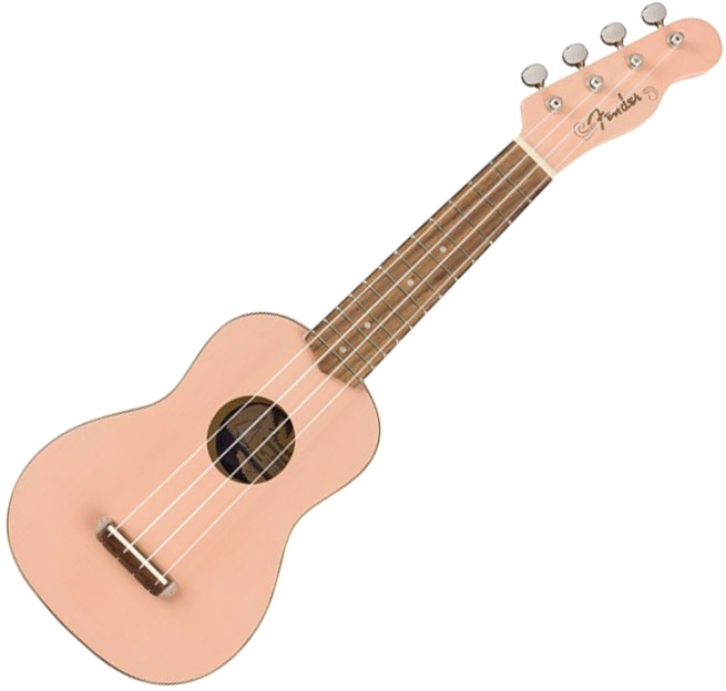 

Fender Ukulele Venice Soprano Shell Pink WN (228721)