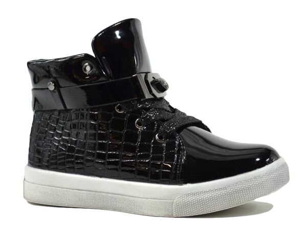 

Черевики СОНЦЕ арт.8F084-3A, лак, чорний, 35р