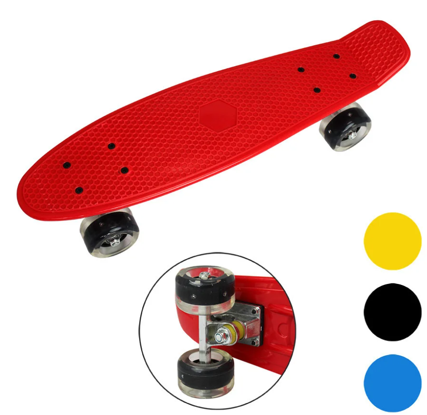 

Penny Board Детский Скейт (Пенни Борд) BT-YSB-0057 пластиковый
