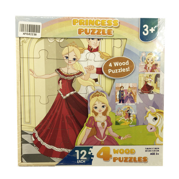 

Пазлы деревянные Wooden Puzzle Princess 48 элементов (XF8)