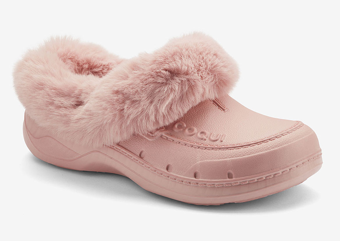 

Клоги женские Coqui ТМ Кокей теплые Пастельно-розовые 40/41 (9761)