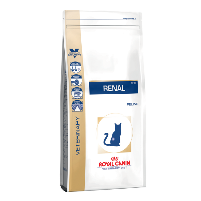 

Сухой корм Royal Canin Renal Feline для взрослых кошек с хронической почечной недостаточностью, 4 кг