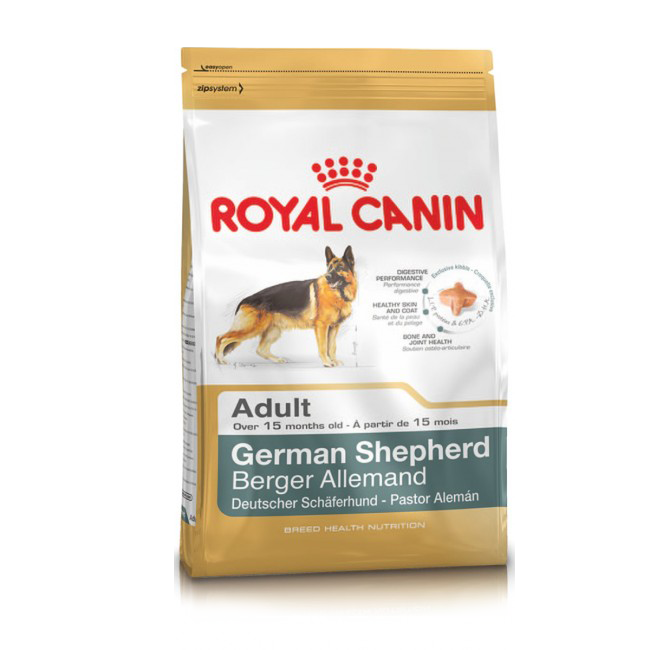 

Сухой корм Royal Canin German Shepherd Adult для взрослых собак старше 15 месяцев, 11 кг