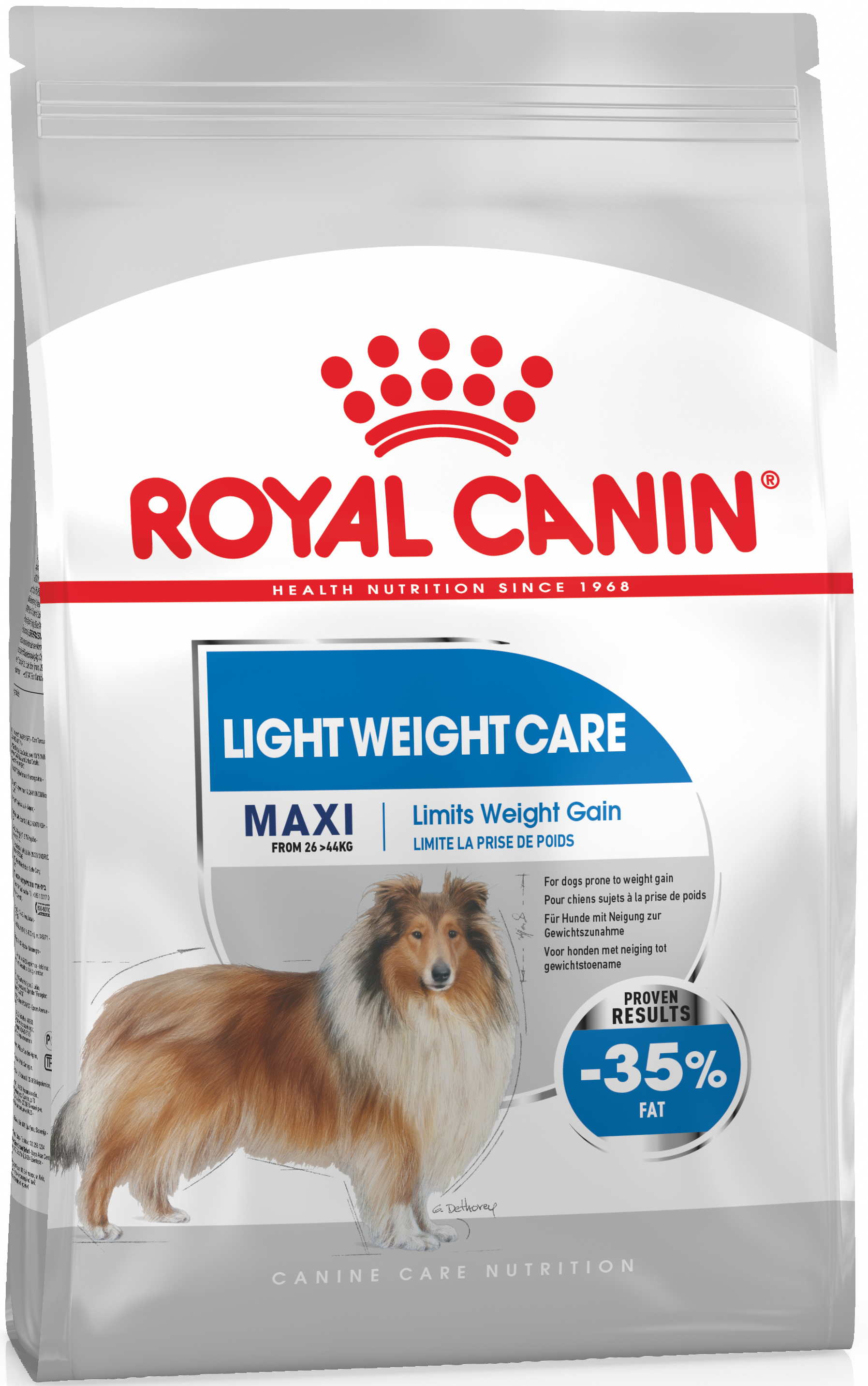 

Сухой корм Royal Canin Maxi Light Weight Care для взрослых собак склонных к полноте с 15 месяцев, 10 кг