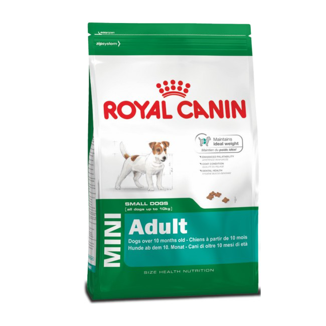 

Сухой корм Royal Canin Mini Adult для собак мелких пород старше 10 месяцев, 8 кг