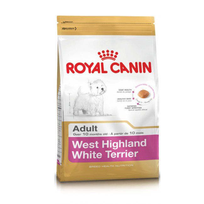 

Сухой корм Royal Canin WESTIE ADULT для взрослых собак старше 10 месяцев, 3 кг