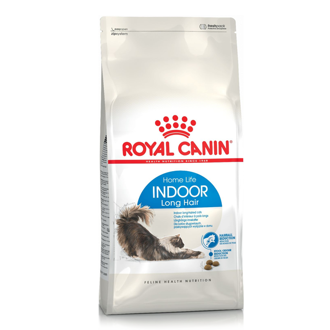 

Сухой корм Royal Canin Indoor Long Hair для длинношерстных котов от 1 до 7 лет живущих в помещении, 10 кг
