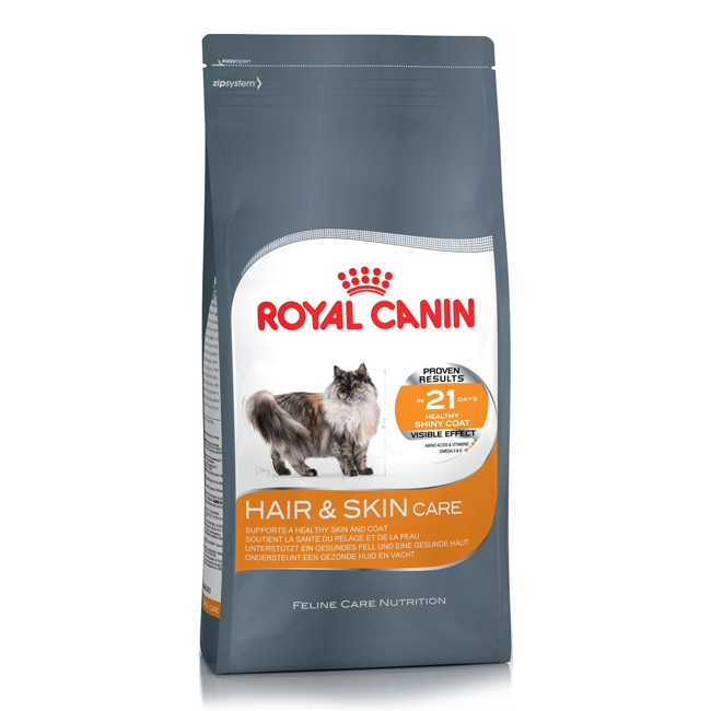 

Сухой корм Royal Canin Hair and Skin Care для котов от 1 до 7 лет для заботы о коже и шерсти, 2 кг