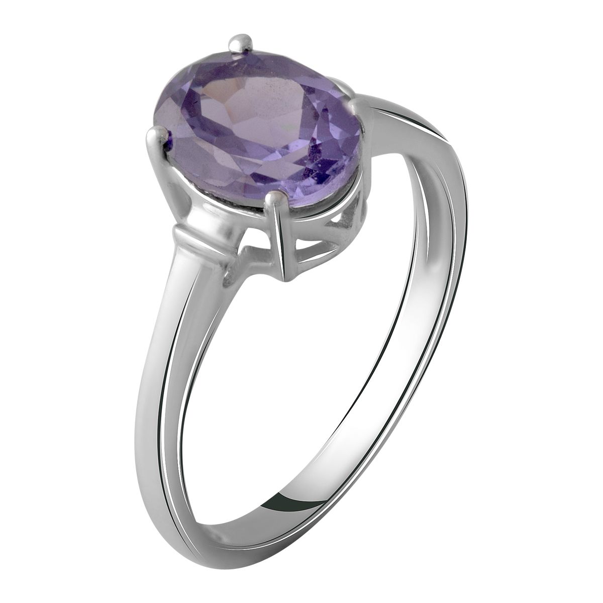 

Серебряное кольцо с олександритом 2.363ct 17 размер
