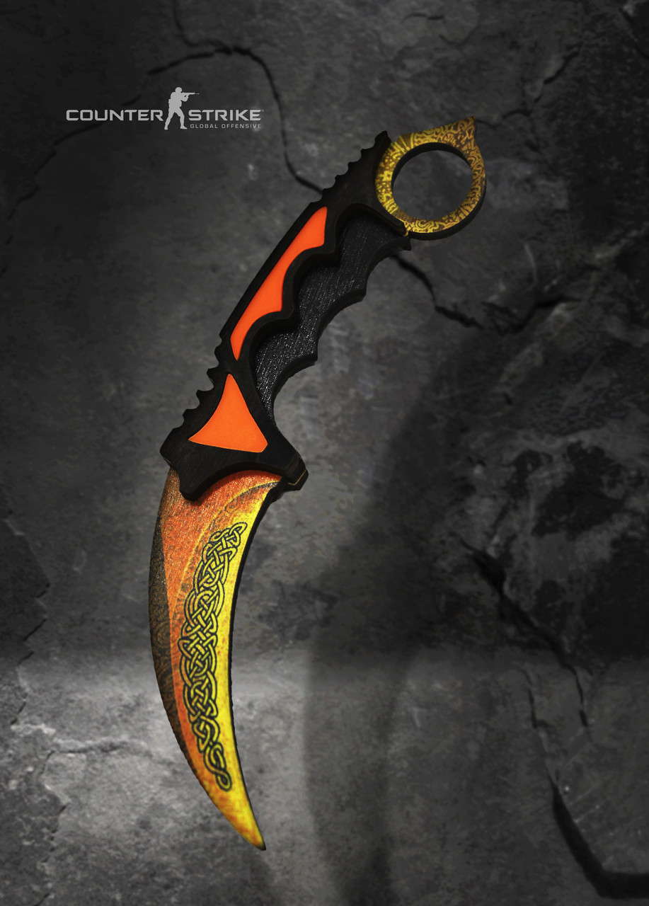 

Нож Керамбит Легенда Деревянный, CS GO Karambit Lore. Ніж Керамбіт Легенда