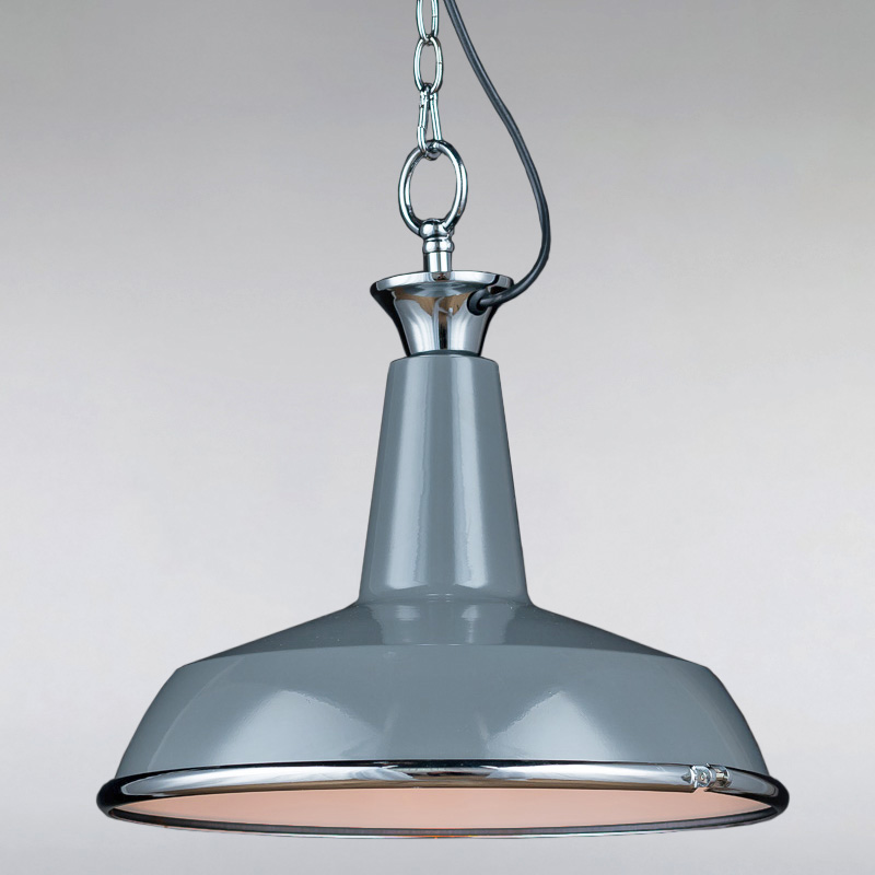 

Люстра подвесная Light House ES-15441/1SGW серая