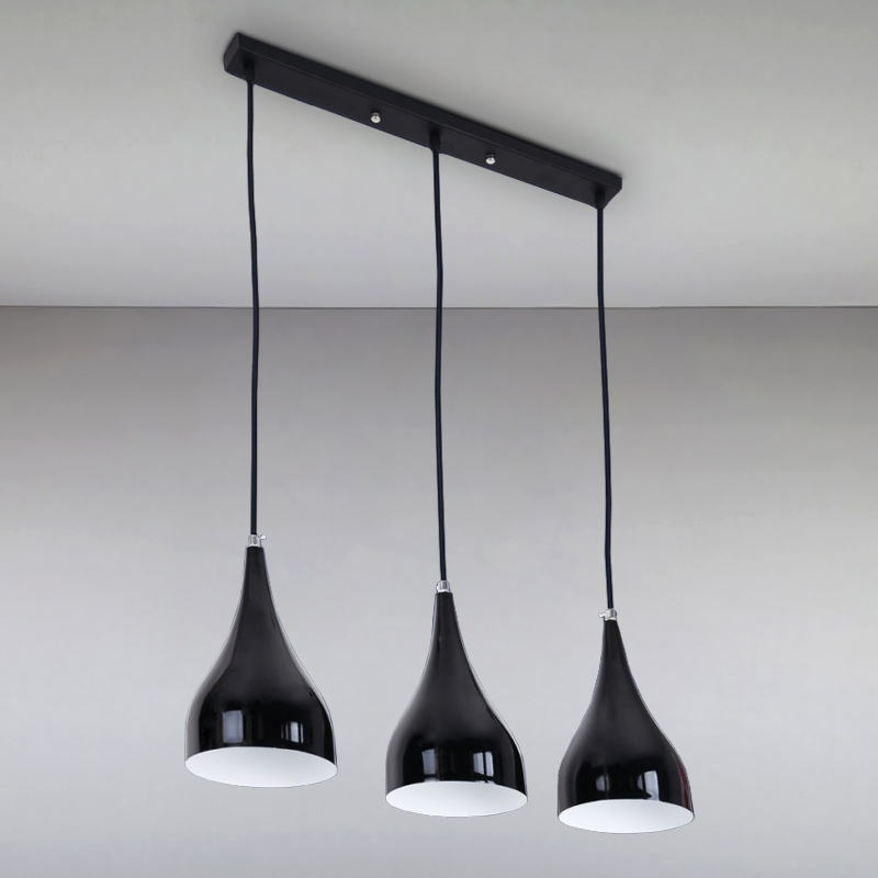 

Люстра підвісна Light House LS-10813-3 BLACK чорна