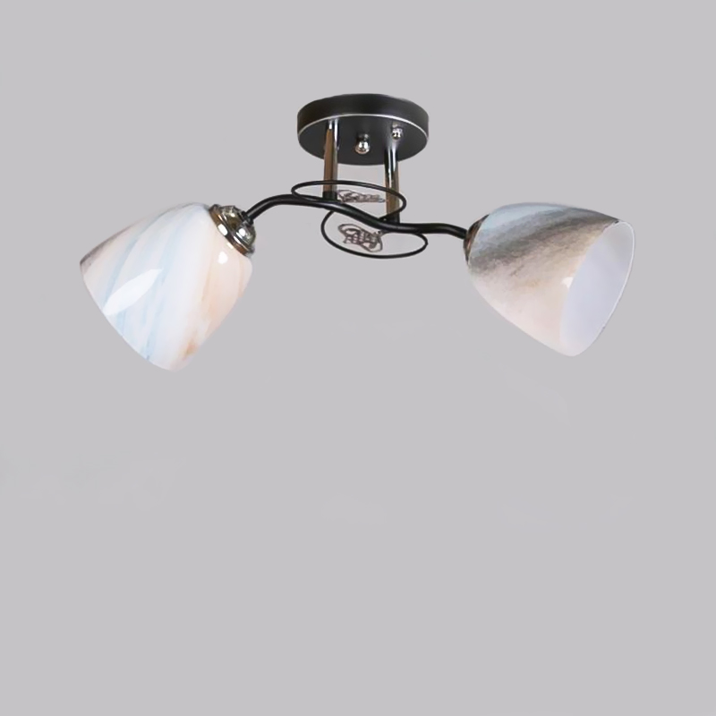 

Люстра потолочная Light House SC-15394/2 BK+CR черная