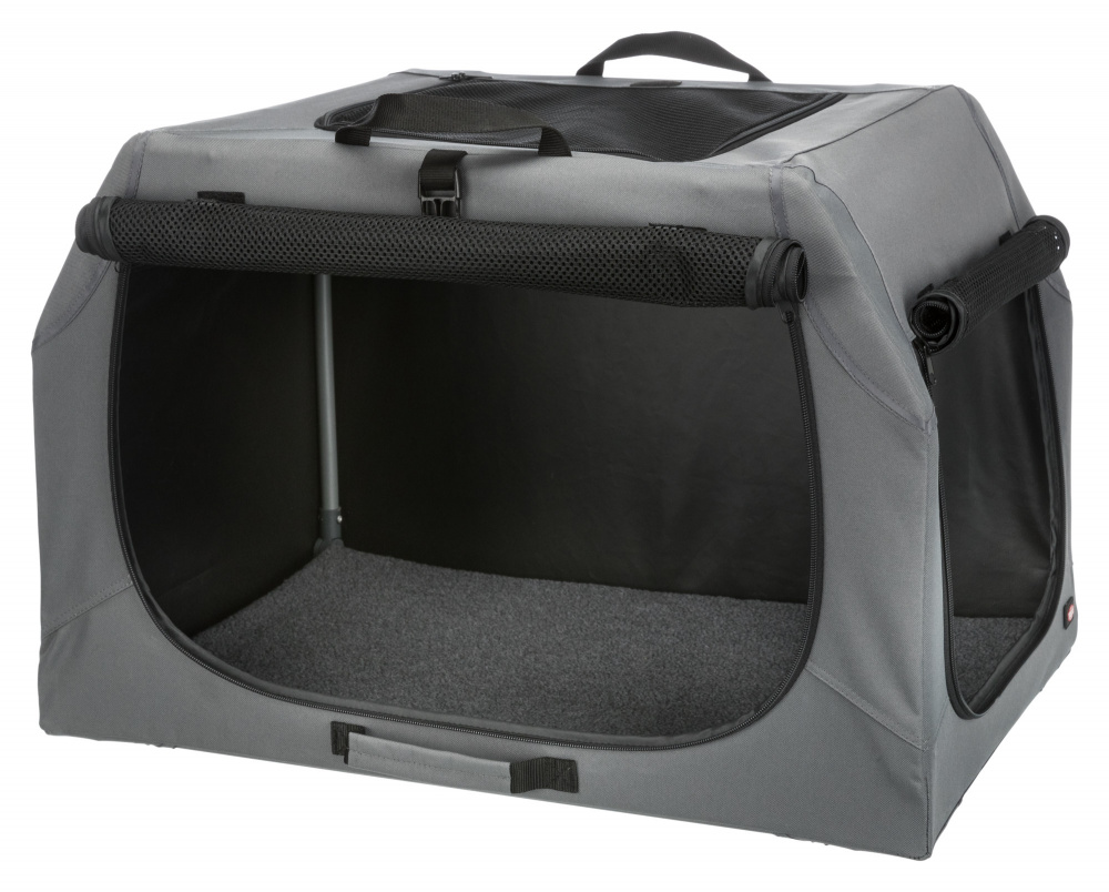 

Сумка переноска Easy Soft Kennel Trixie S-M 71см × 49см × 51см с металлическим каркасом (TX-39732)