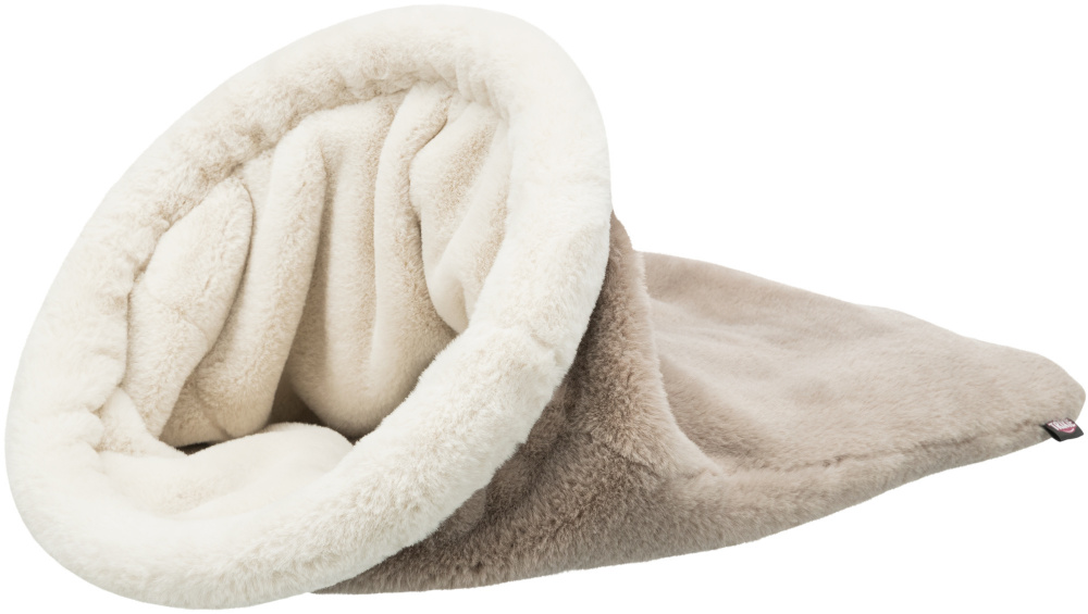 

Лежак пещера "Amira Cuddly" Trixie ø 40см х 60см плюш кремовый (TX-36336)