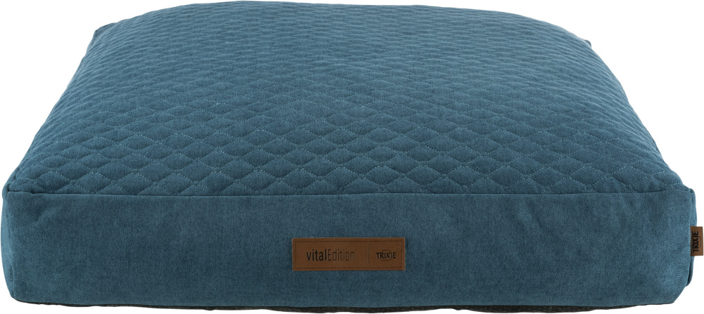 

Лежак мягкое место "Vital Cushion Tonio" Trixie 68см × 68см нескользящее дно бирюзовый (TX-36511)