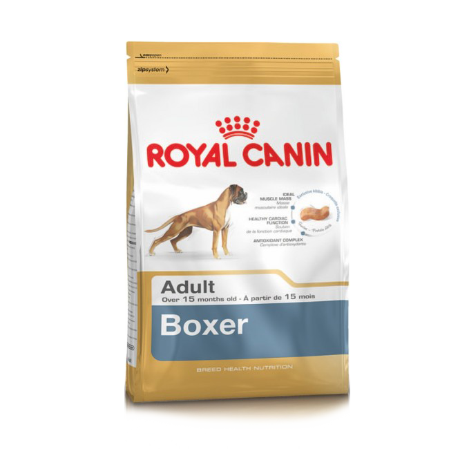 

Сухой корм Royal Canin Boxer Adult для взрослых собак старше 15 месяцев, 12 кг