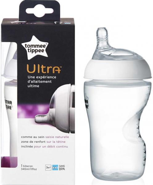 

Бутылочка для кормления Tommee Tippee Ultra 340 мл (42430176) (17395)