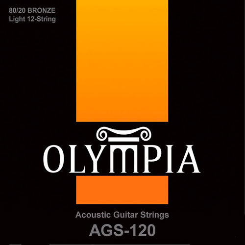 

Струны акустической гитары Olympia AGS-120 80/20 Bronze Acoustic Guitar 12 Strings 10/47